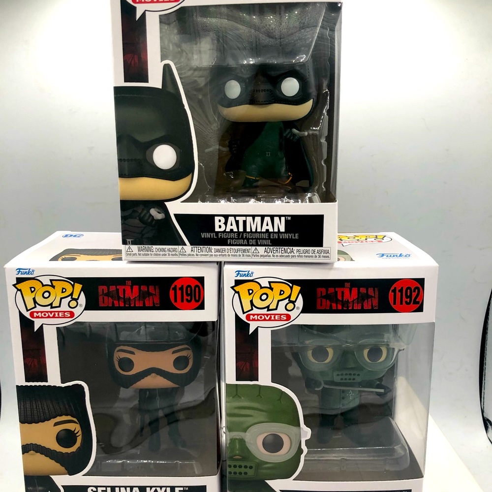 The Batman 2022 Funko Pop Lot